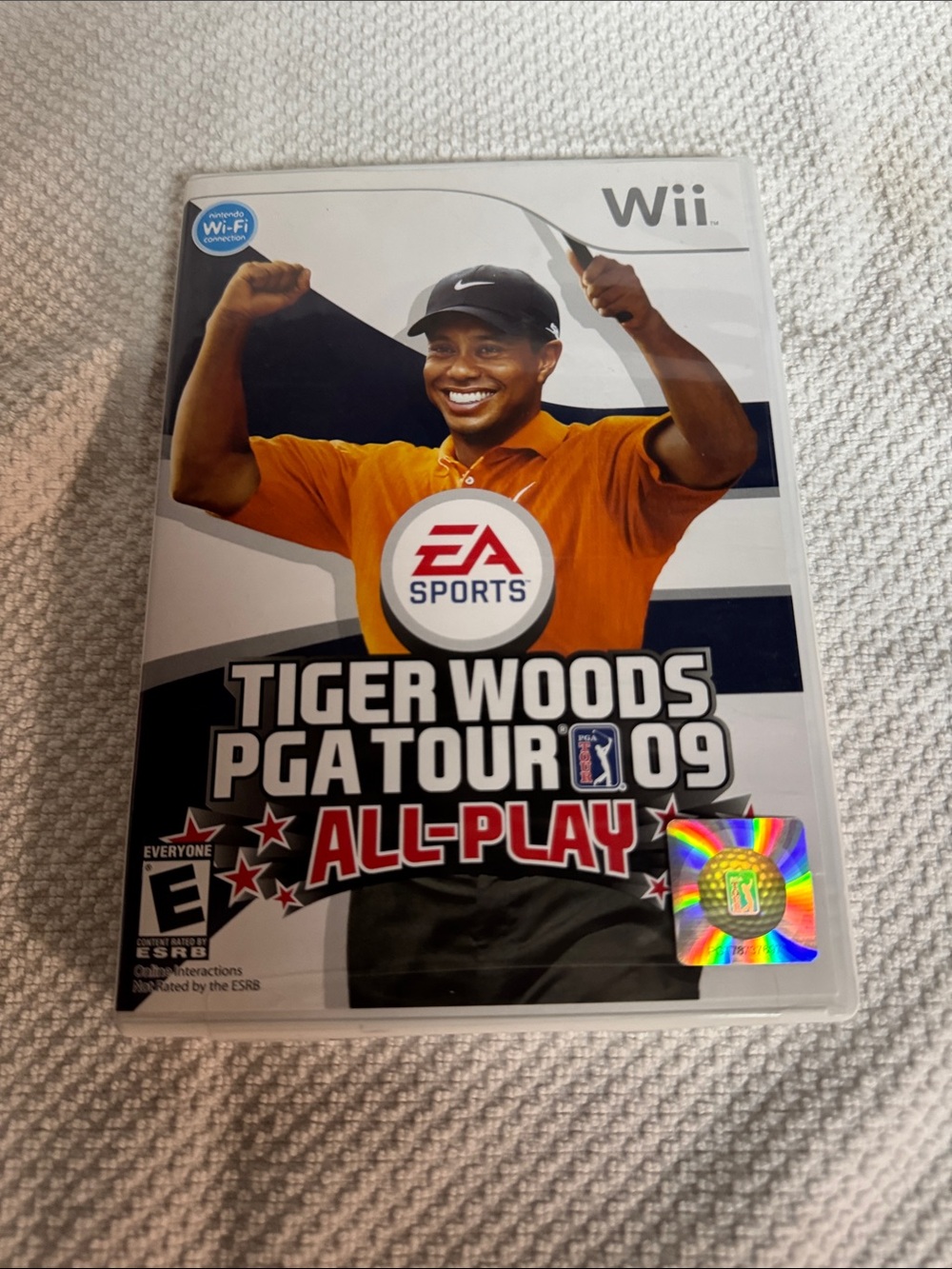 EA SPORTS Tiger Woods PGA TOUR 09 All-Play (Wii) - Orange Cover